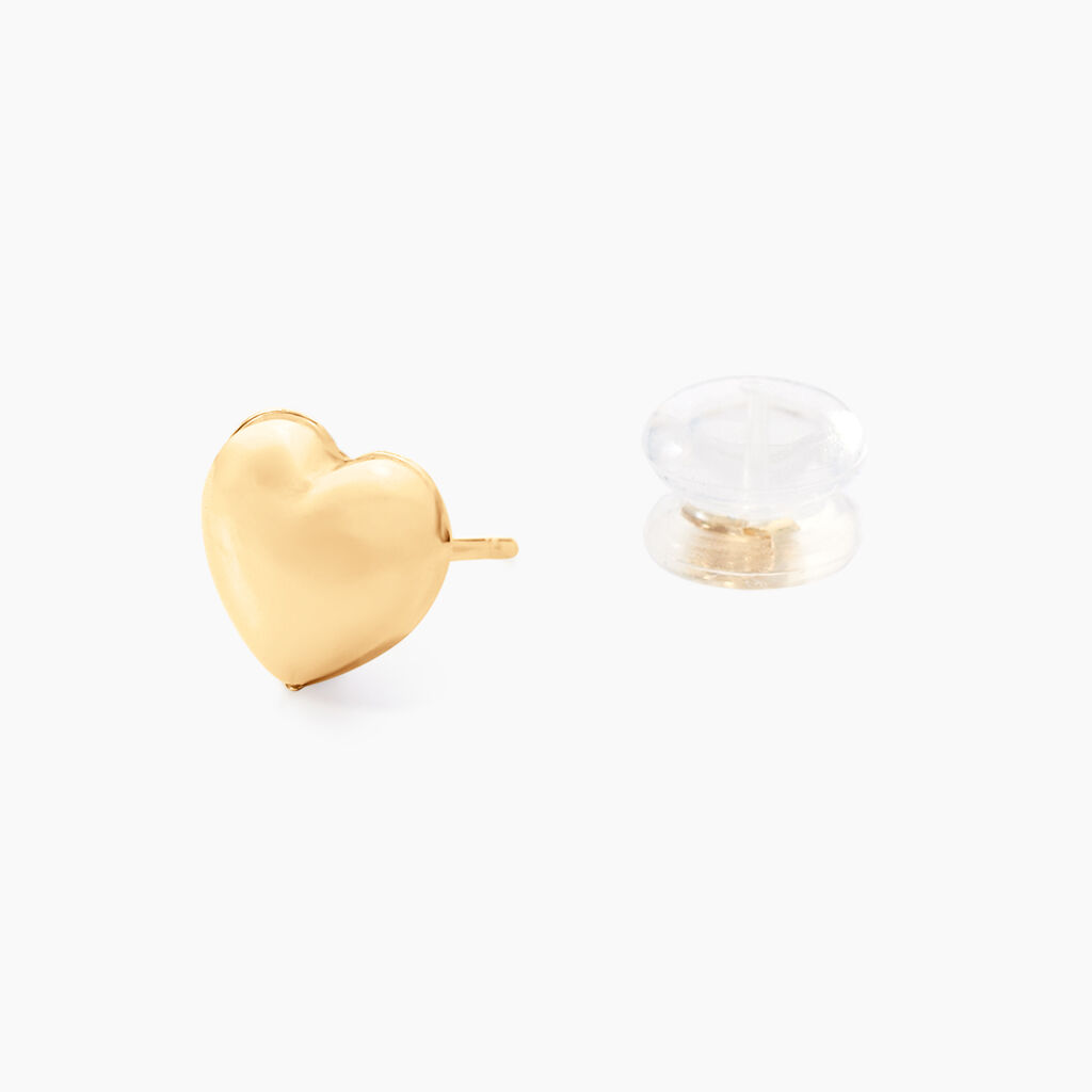 Boucles D'oreilles Puces Lova Or Jaune - Clous d'oreilles Famille | Histoire d’Or