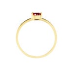 Bague Rhodolite Fever Or Jaune Rhodolite - Bagues solitaires Femme | Histoire d&rsquo;Or