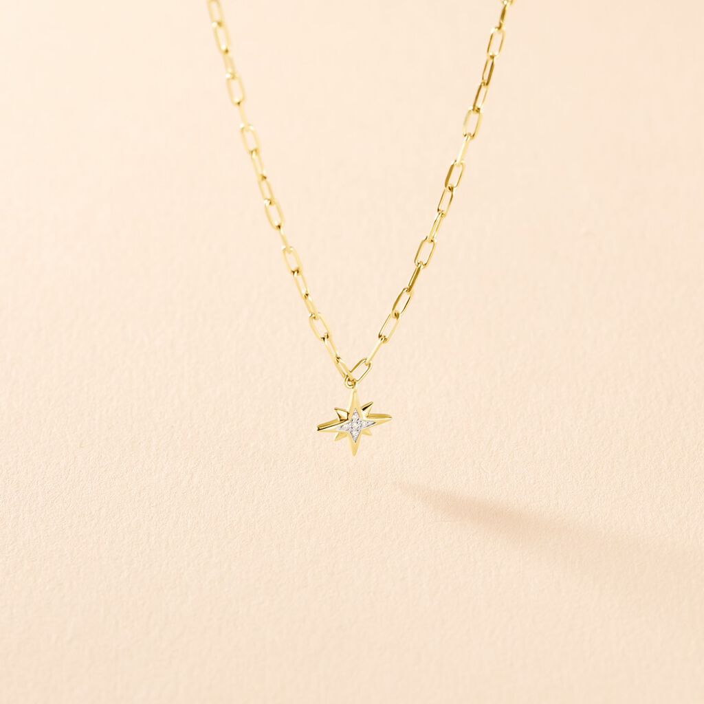Collier Loved One Or Jaune Diamant - Colliers Femme | Histoire d&rsquo;Or