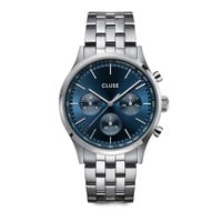 Montre Cluse Anthéor Multifonction Bleu