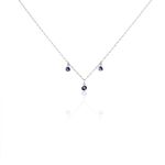 Collier Argent Blanc Muireall Oxydes De Zirconium - Colliers fantaisie Femme | Histoire d&rsquo;Or
