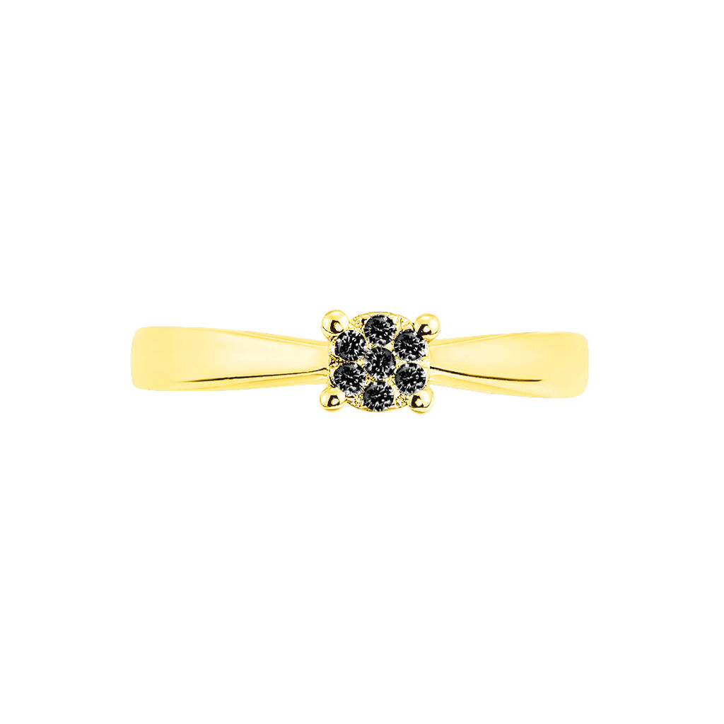 Bague Solitaire Collection Grace Or Jaune Diamant - Bagues solitaires Femme | Histoire d&rsquo;Or