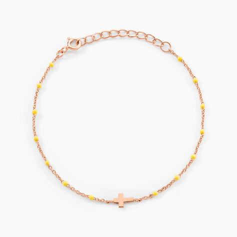 Bracelet Mimosa Argent Rose - Bracelets Femme | Histoire d&rsquo;Or