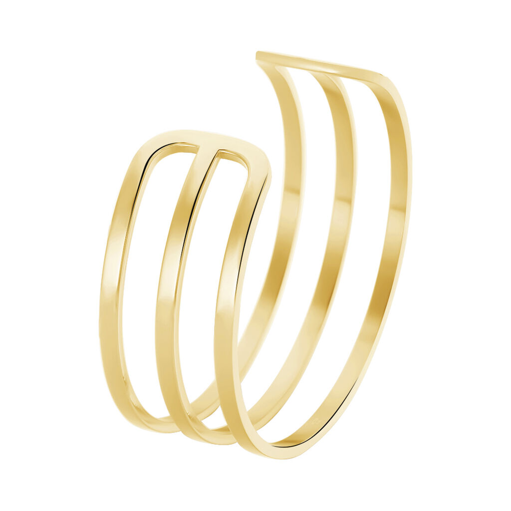 Bracelet Jonc Adel Acier Jaune - Bracelets fantaisie Femme | Histoire d’Or