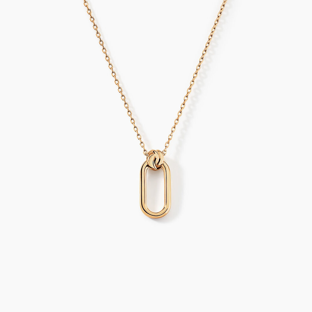Collier Infinitude Plaqu&eacute; Or Dor&eacute; - Colliers Femme | Histoire d&rsquo;Or