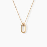 Collier Infinitude Plaqu&eacute; Or Dor&eacute; - Colliers Femme | Histoire d&rsquo;Or