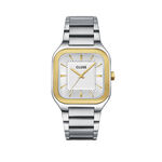 Montre Cluse Quadrus Argent&eacute; - Montres Homme | Histoire d&rsquo;Or