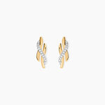 Boucles D'oreilles Puces Ester Or Jaune Diamant - Clous d'oreilles Femme | Histoire d&rsquo;Or