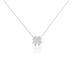 Collier Fortunata Argent Blanc Oxyde De Zirconium