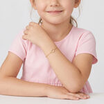 Bracelet Terentille Coeur Or Jaune Oxyde De Zirconium - Bracelets Enfant | Histoire d&rsquo;Or
