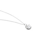 Collier Or Blanc Adil Oxyde De Zirconium - Colliers Femme | Histoire d&rsquo;Or