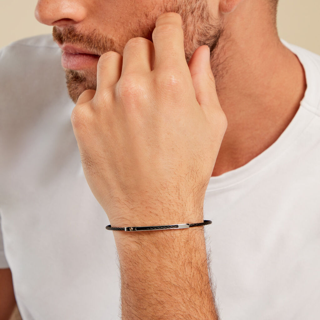 Bracelet Royan Acier Tricolore - Bracelets Homme | Histoire d’Or