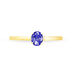 Bague Lily Or Jaune Tanzanite