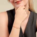 Bracelet Giulette Argent Rose Oxyde De Zirconium - Bracelets Femme | Histoire d&rsquo;Or