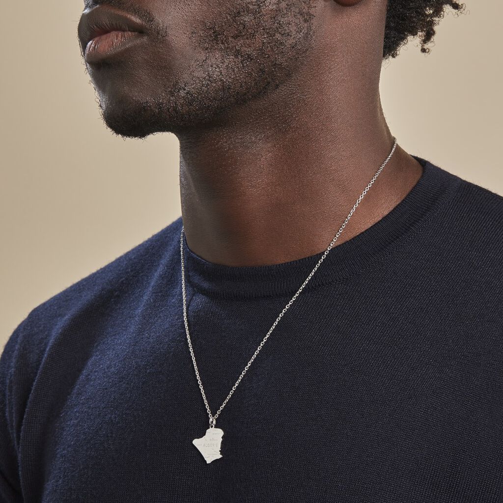 Pendentif Thea Argent Blanc - Pendentifs Famille | Histoire d’Or