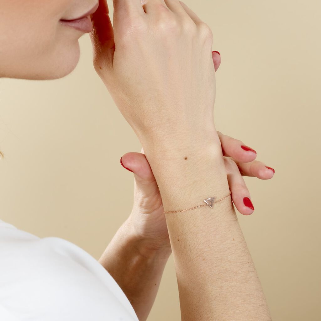 Bracelet Trilia Argent Rose - Bracelets Femme | Histoire d’Or