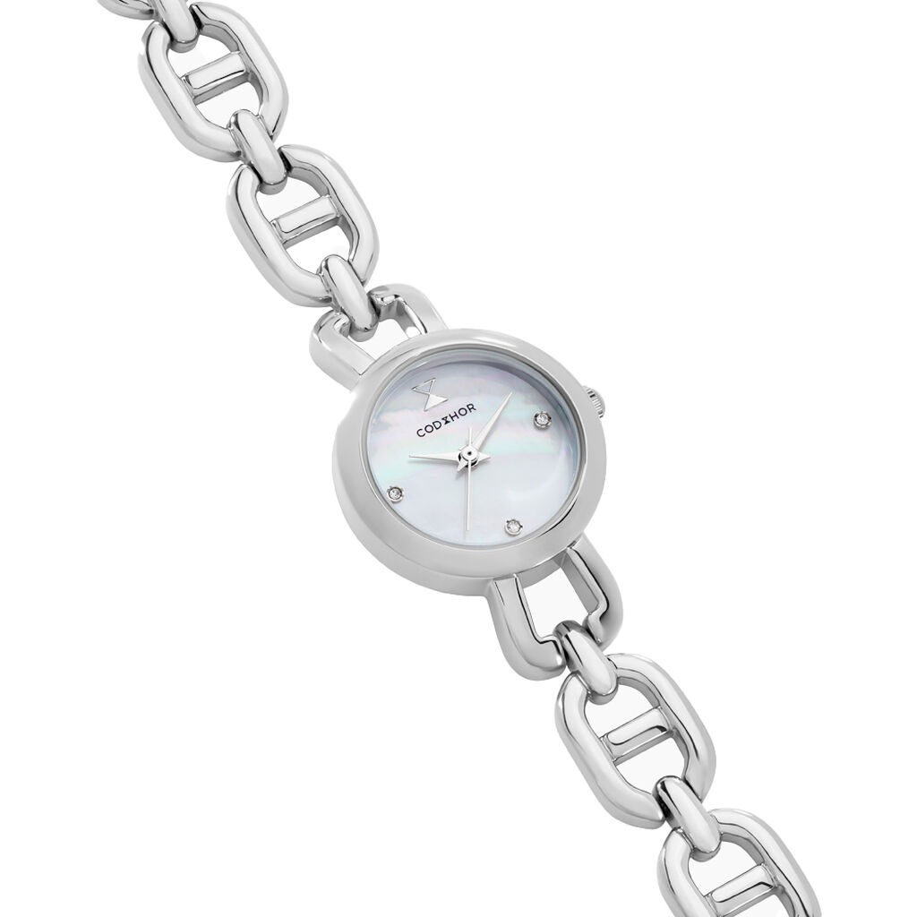 Montre Codhor Leana Nacre Blanche - Montres Femme | Histoire d&rsquo;Or