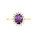 Bague Trick Or Jaune Amethyste Et Oxyde - Bagues solitaires Femme | Histoire d’Or
