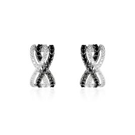 Boucles D'oreilles Puces Julianne Or Blanc Diamant - Clous d'oreilles Femme | Histoire d’Or