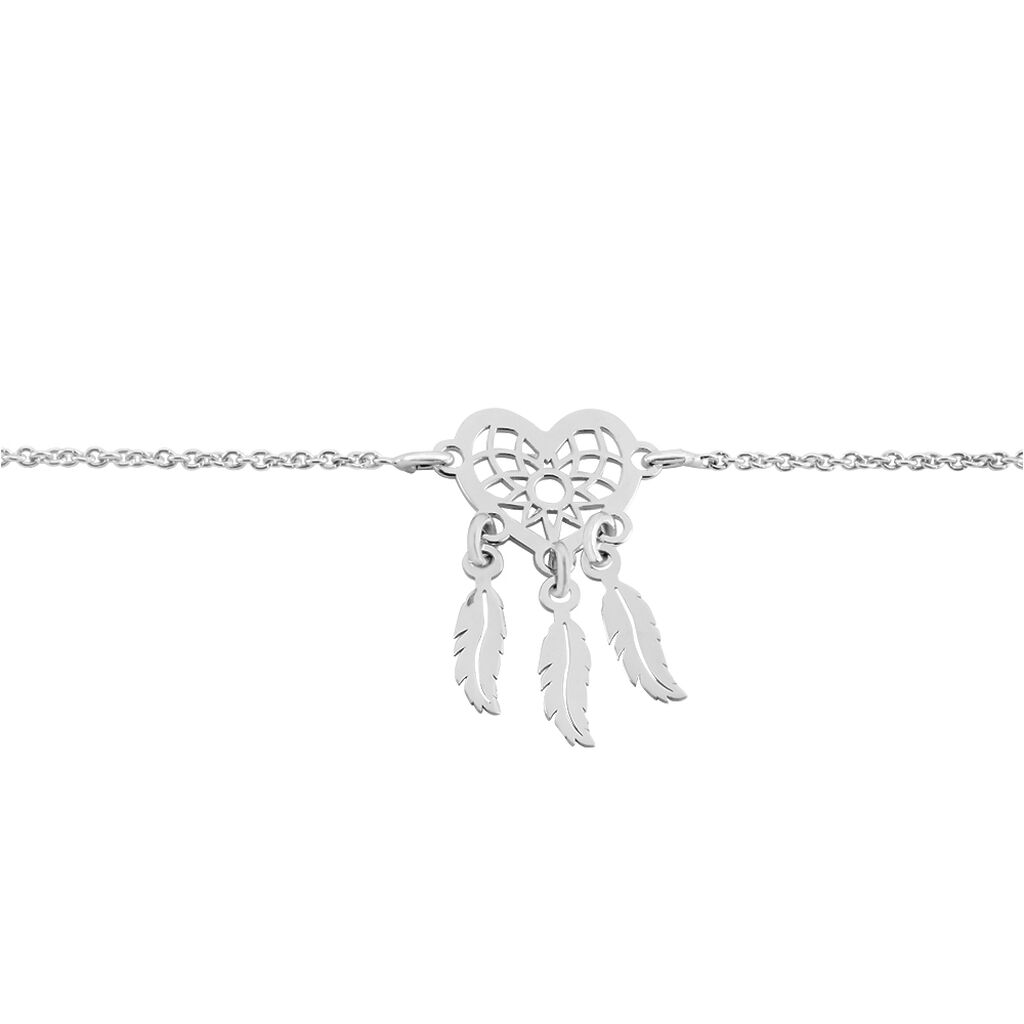 Bracelet Argent Blanc Sebastina - Bracelets Femme | Histoire d’Or