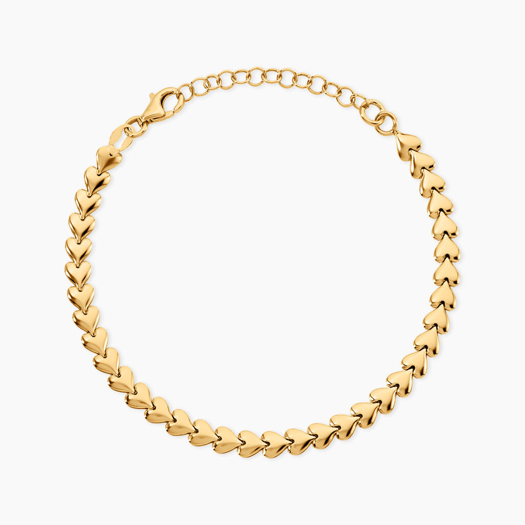 Bracelet Naomhan Argent Dor&eacute; A L'Or 750/1000 - F&ecirc;te des m&egrave;res Femme | Histoire d&rsquo;Or