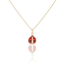 Collier Helidie Coccinelle Or Jaune - Colliers Enfant | Histoire d’Or