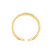 Bague Abram Acier Jaune - Bagues fantaisie Femme | Histoire d’Or