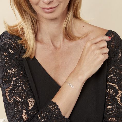 Bracelet Octavia Or Blanc Diamant - Bracelets Femme | Histoire d’Or