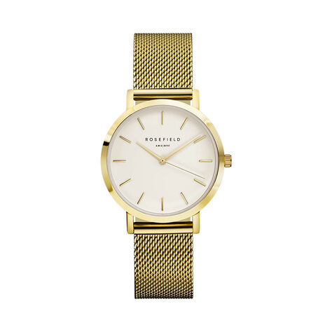 Montre Rosefield The Tribeca Blanc - Montres Femme | Histoire d’Or