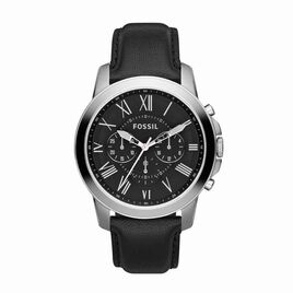 Montre Fossil Grant Noir - Montres Homme | Histoire d’Or