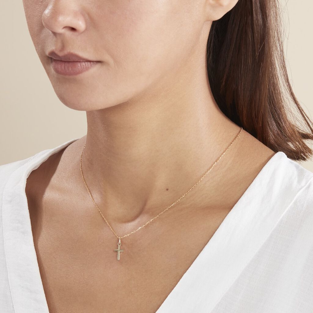 Pendentif Yona Or Jaune - Pendentifs Baptême Unisex | Histoire d’Or
