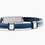 Bracelet Jourdan Caoutchouc Noir - Bijoux sans pierre Homme | Histoire d&rsquo;Or