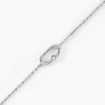 Bracelet Infini Pop Argent Blanc Oxyde De Zirconium - Bracelets Femme | Histoire d&rsquo;Or