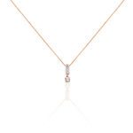 Collier Alie Or Rose Oxyde De Zirconium - Colliers Femme | Histoire d&rsquo;Or