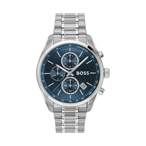 Montre Boss Grand Prix 44 Bleu - Montres Homme | Histoire d&rsquo;Or