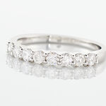 Alliance Hera Or Blanc Diamant - Alliances Femme | Histoire d&rsquo;Or