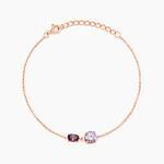 Bracelet Argent Rose Brenna Oxyde De Zirconium - Bracelets Femme | Histoire d&rsquo;Or