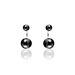 Bijoux D'oreilles Alyson Argent Blanc Céramique - Boucles d'oreilles fantaisie Femme | Histoire d’Or
