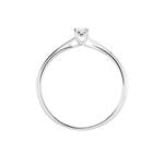 Bague Solitaire One Or Blanc Diamant - Bagues solitaires Femme | Histoire d&rsquo;Or