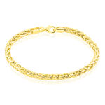 Bracelet Jany Maille Palmier Or Jaune - Bracelets cha&icirc;ne Femme | Histoire d&rsquo;Or