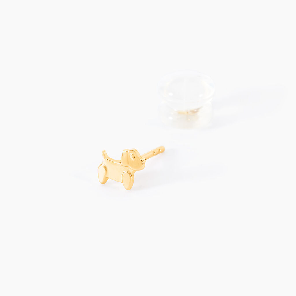 Boucles D'oreilles Puces Lassi Or Jaune - Nouveautés Famille | Histoire d’Or