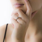 Bague Solitaire Tahyna Or Blanc Diamant - Bagues solitaires Femme | Histoire d&rsquo;Or