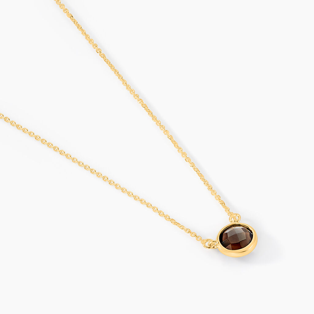 Collier Arenale Or Jaune Quartz - Colliers Femme | Histoire d&rsquo;Or