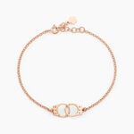 Bracelet Kim Argent Rose - Bracelets Femme | Histoire d&rsquo;Or