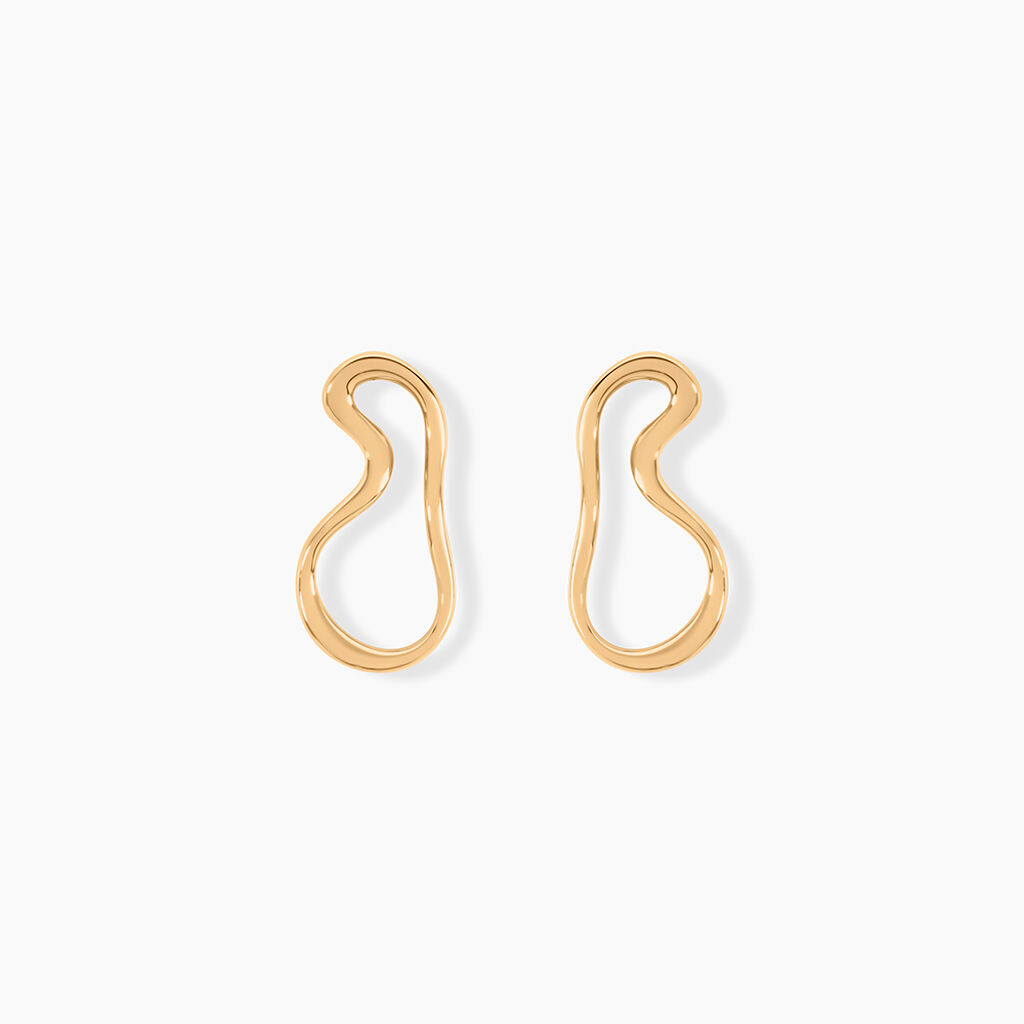 Boucles D'oreilles Puces Seyda Plaqué Or Jaune - Nouveautés Femme | Histoire d’Or