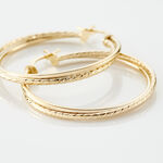 Cr&eacute;oles Maelia Or Jaune - Boucles d'oreilles cr&eacute;oles Femme | Histoire d&rsquo;Or