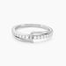 Bague Pernilla Argent Blanc Oxyde De Zirconium