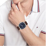 Coffret De Montre Tommy Hilfiger Bruce Bleu - Montres Coffrets Homme | Histoire d&rsquo;Or