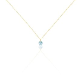 Collier Or Jaune Emilee Oxyde De Zirconium - Colliers Enfant | Histoire d’Or