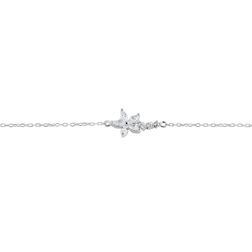 Bracelet Argent Florencio Oxydes De Zirconium - Bracelets Femme | Histoire d’Or